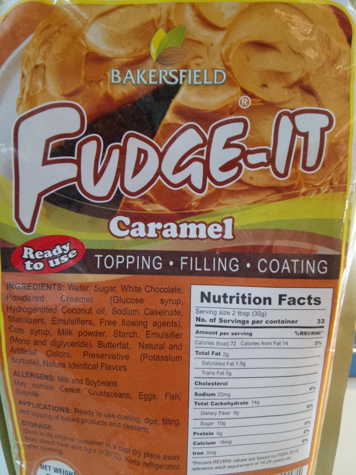 Fudge It Caramel 1kg