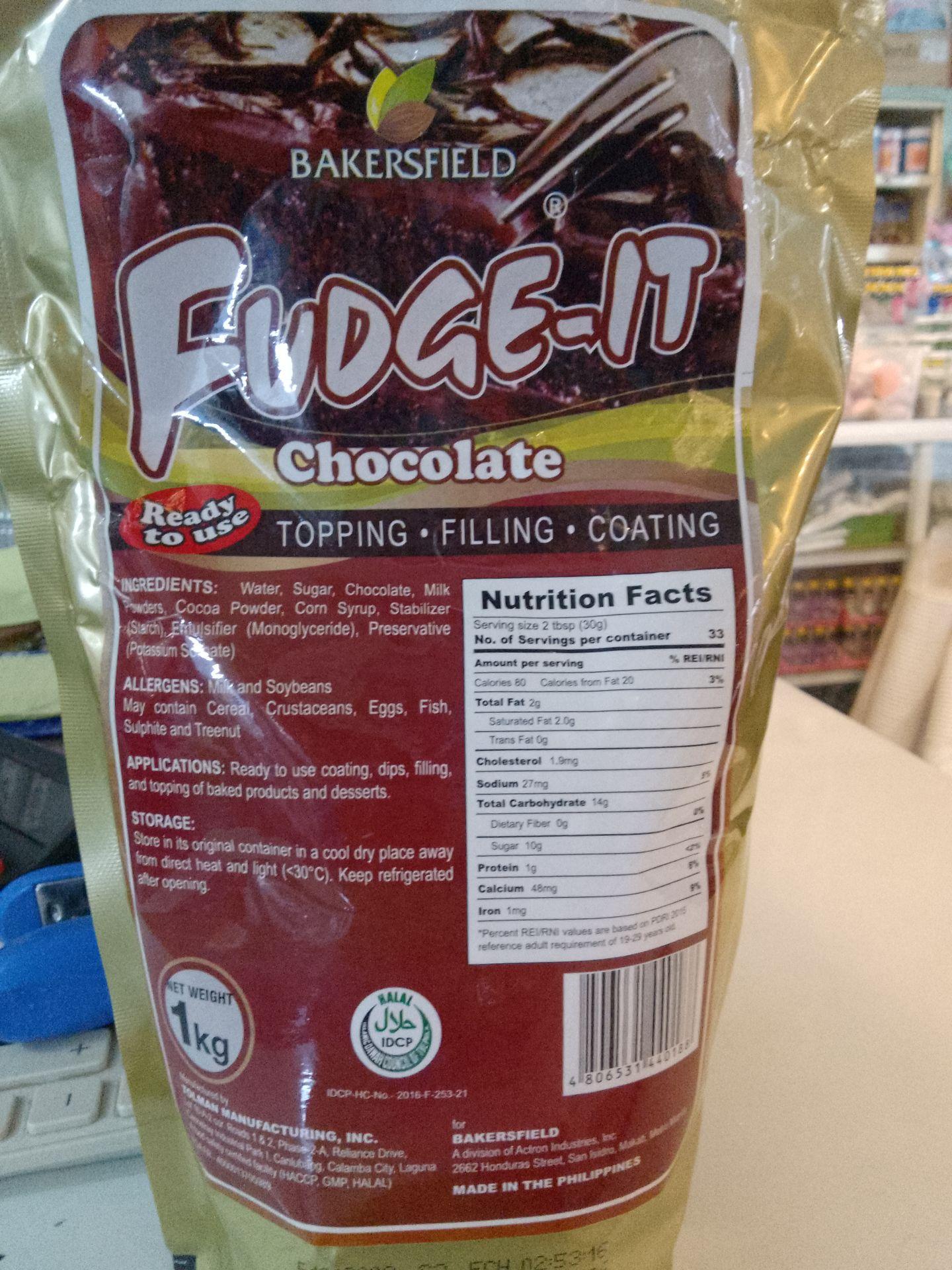 Fudge It Chocolate 1kg