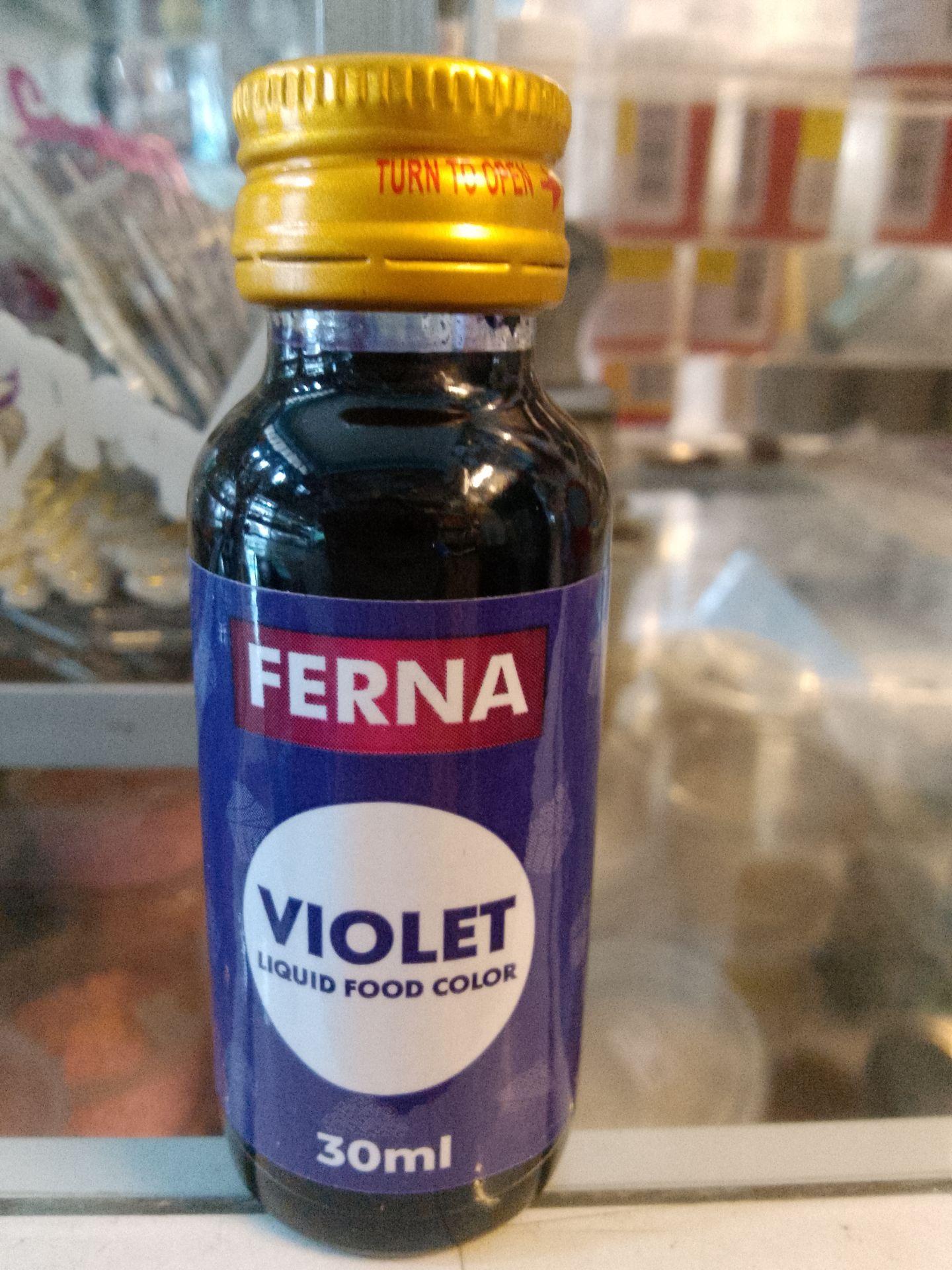 Violet Liquid Food Color 30ml