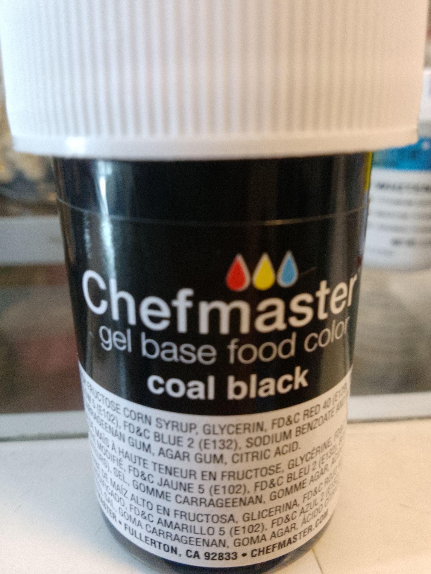 Chefmaster food color gel (coal black)