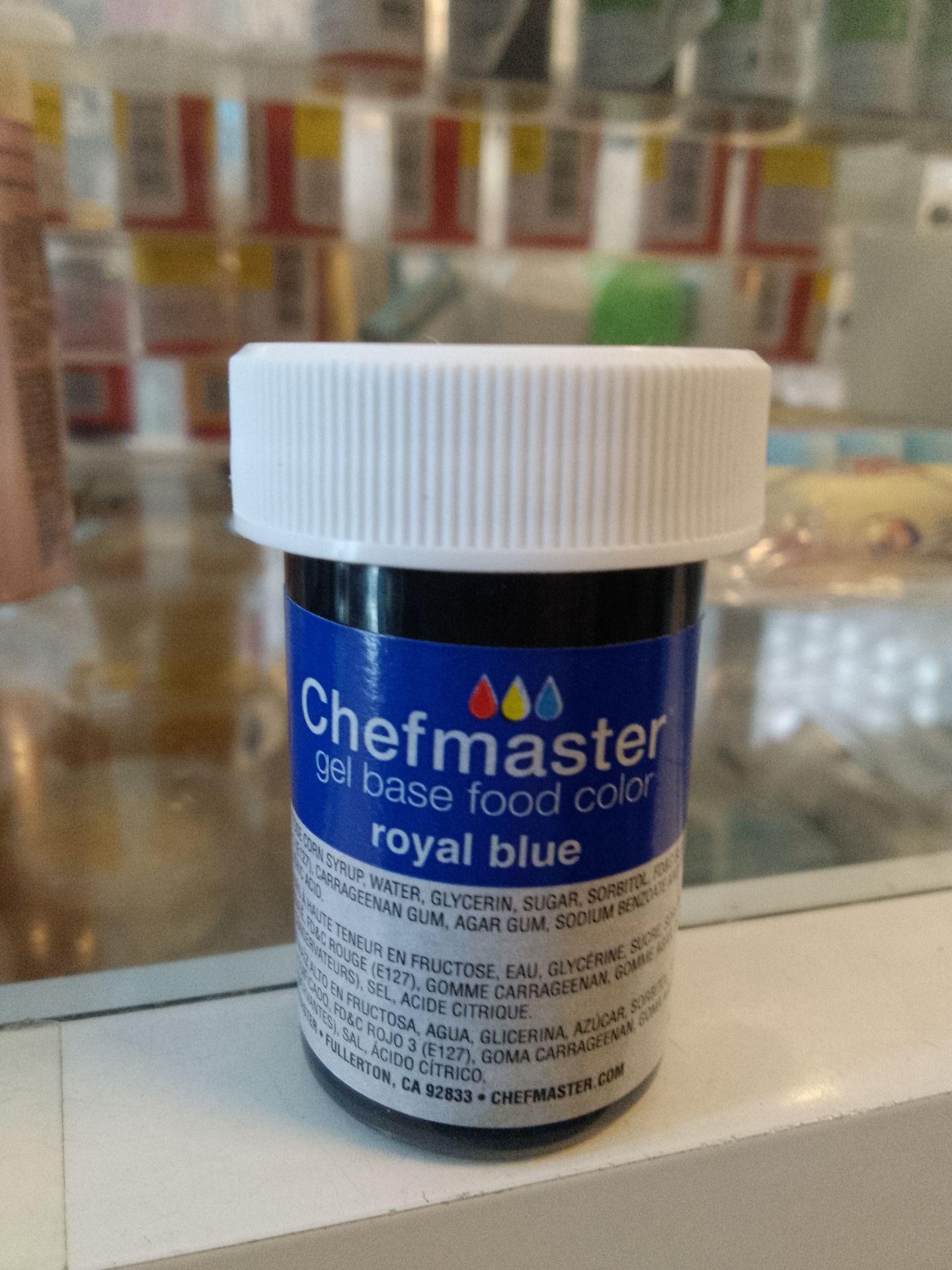 Chefmaster food color gel (Royal blue)
