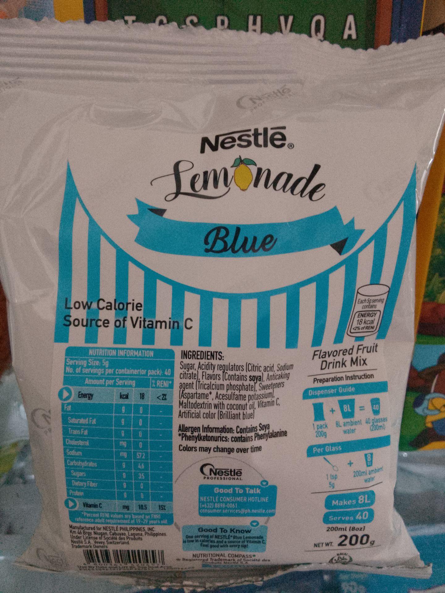 Nestle Blue lemonade 140g