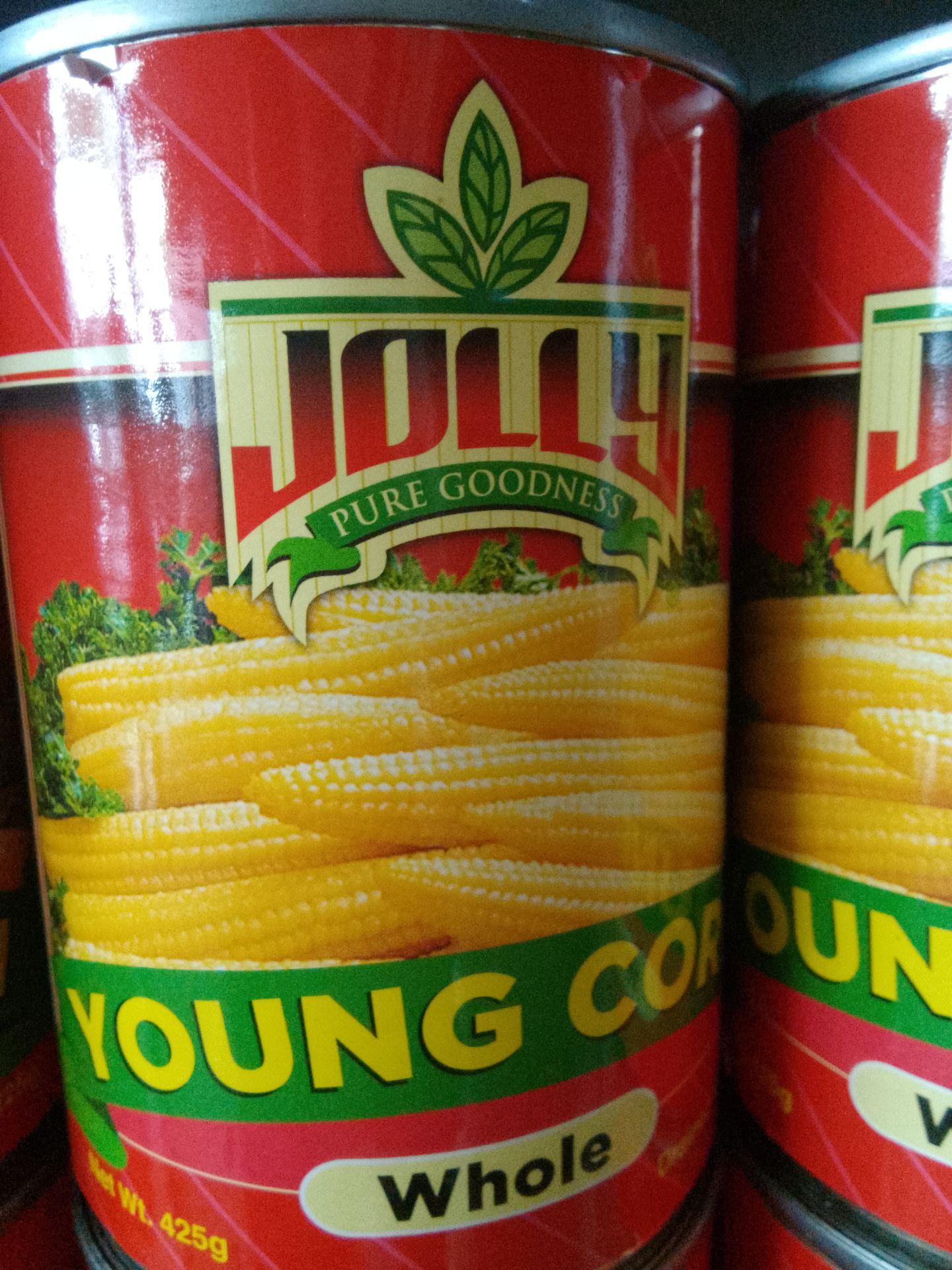 Jolly Young Corn (Whole) 425g