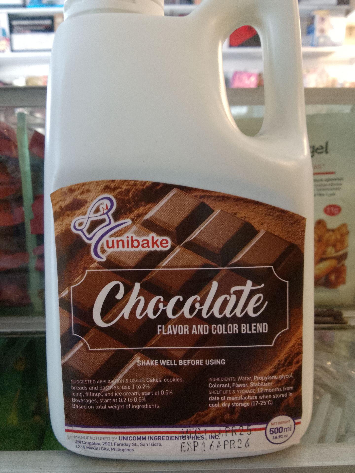 Chocolate Flavor & Color 500ml