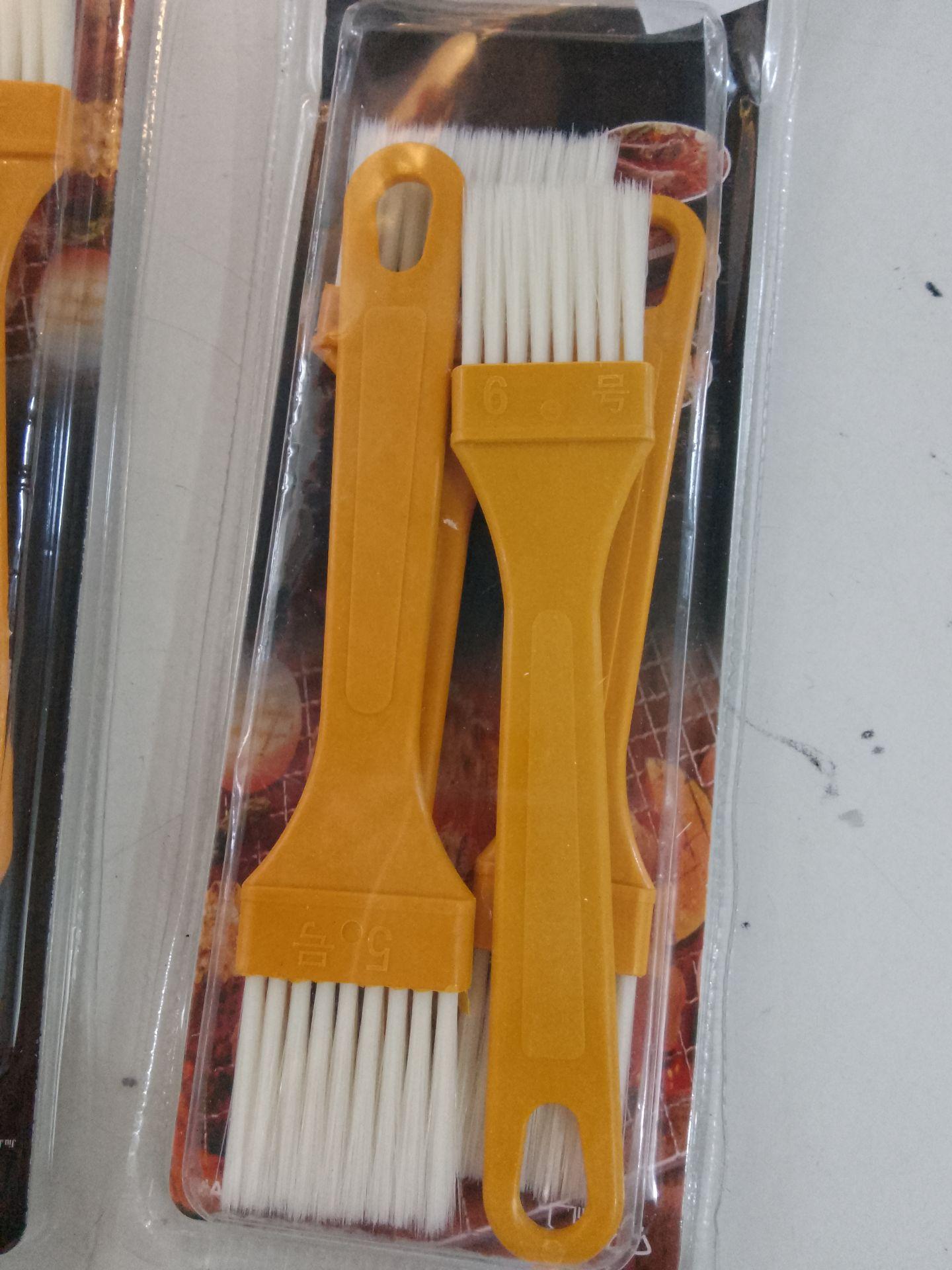 Pastry Brush set 4pcs (Yellow)