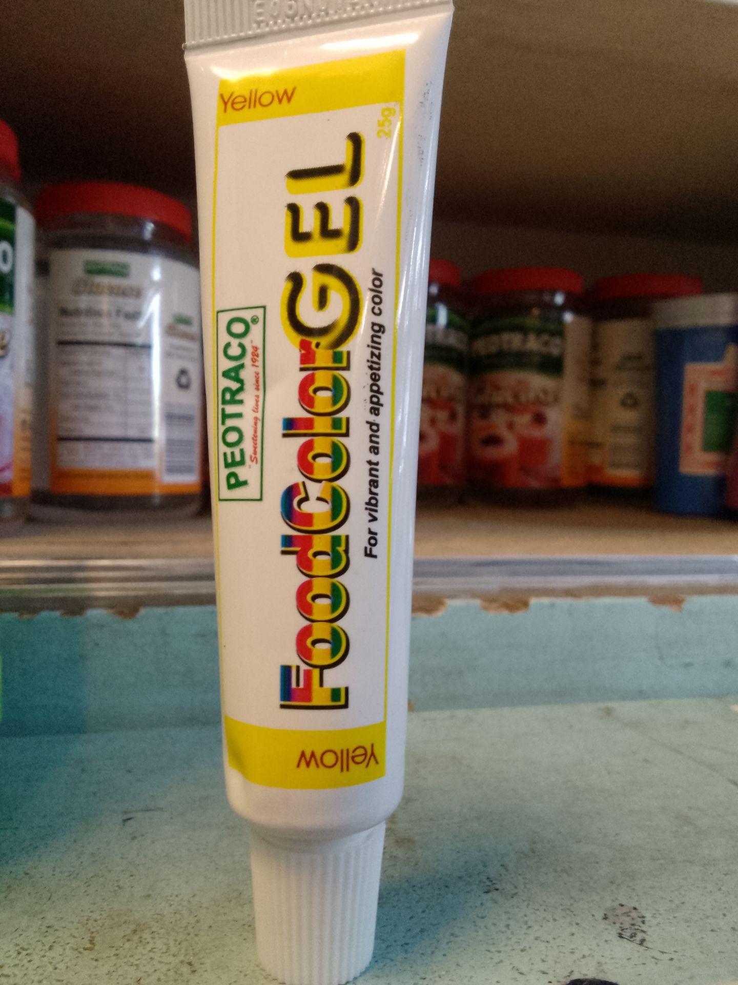 Food Color Gel (Yellow) 25g