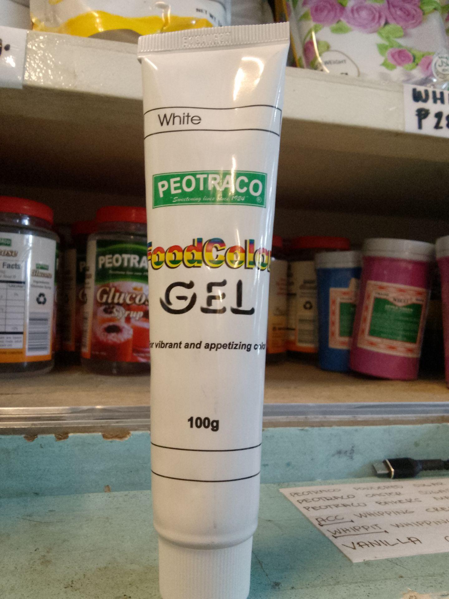 Food Color Gel (White) 100g