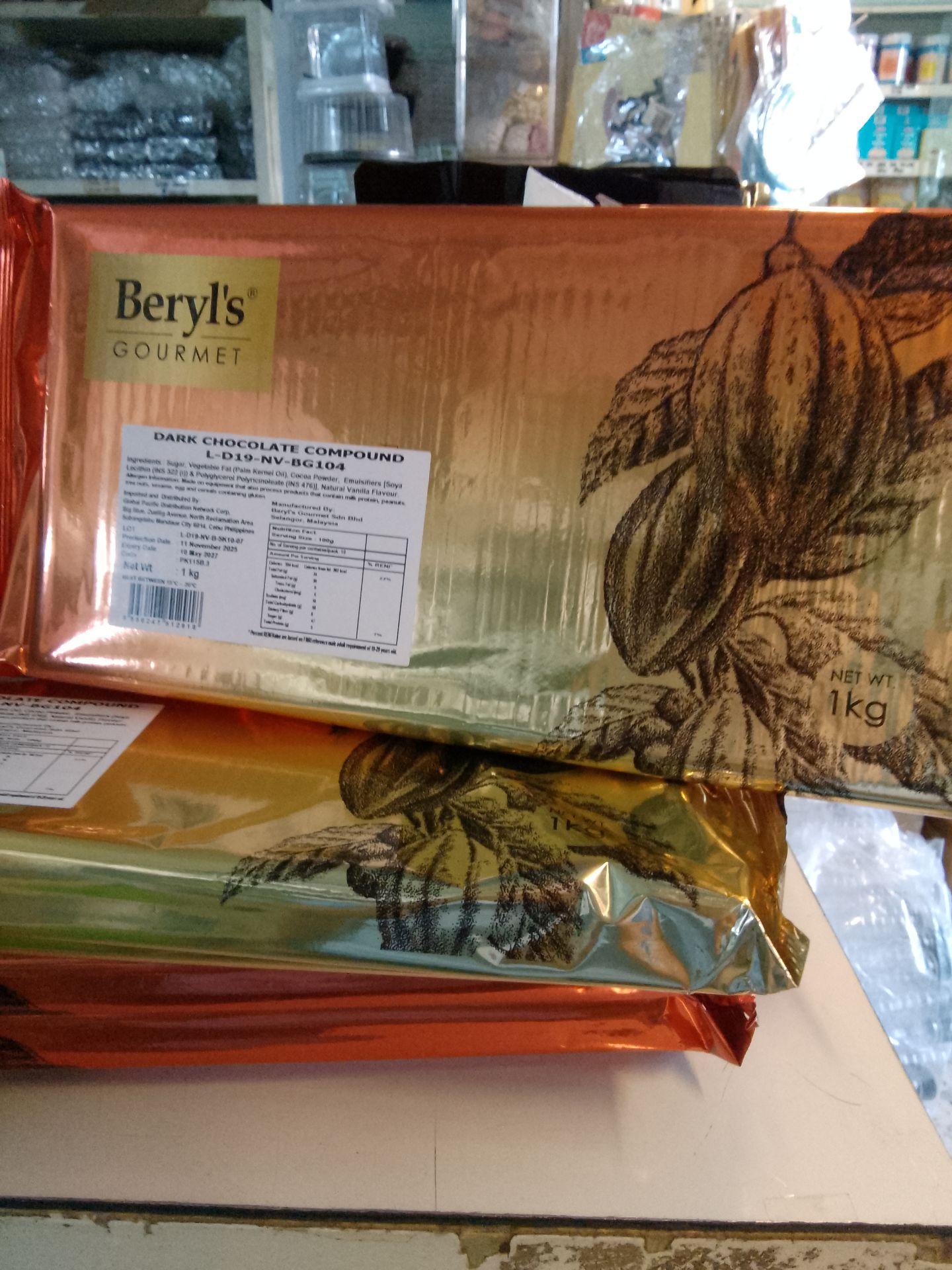 Beryl's Chocolate Bar (Dark Compound) 1 kg