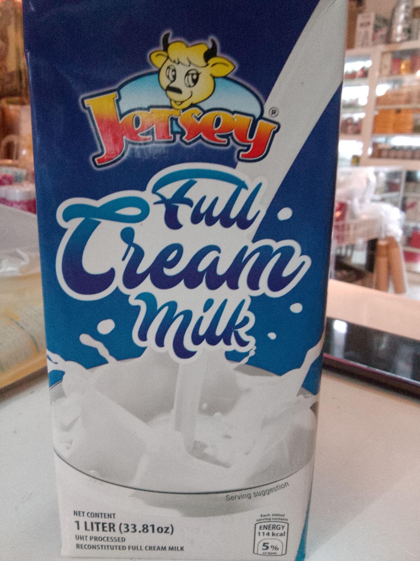 Jersey Full Cream 1liter
