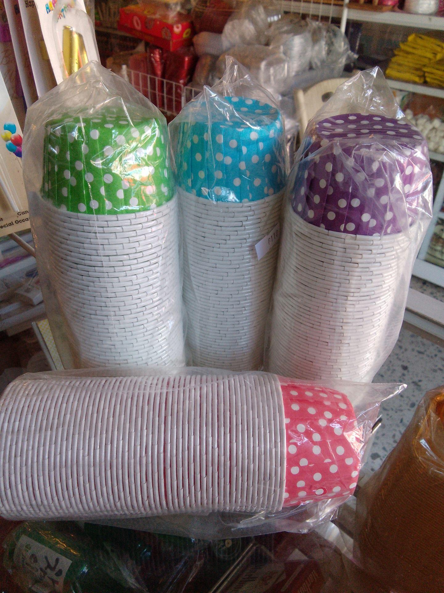 Muffin Liner Polka dots
